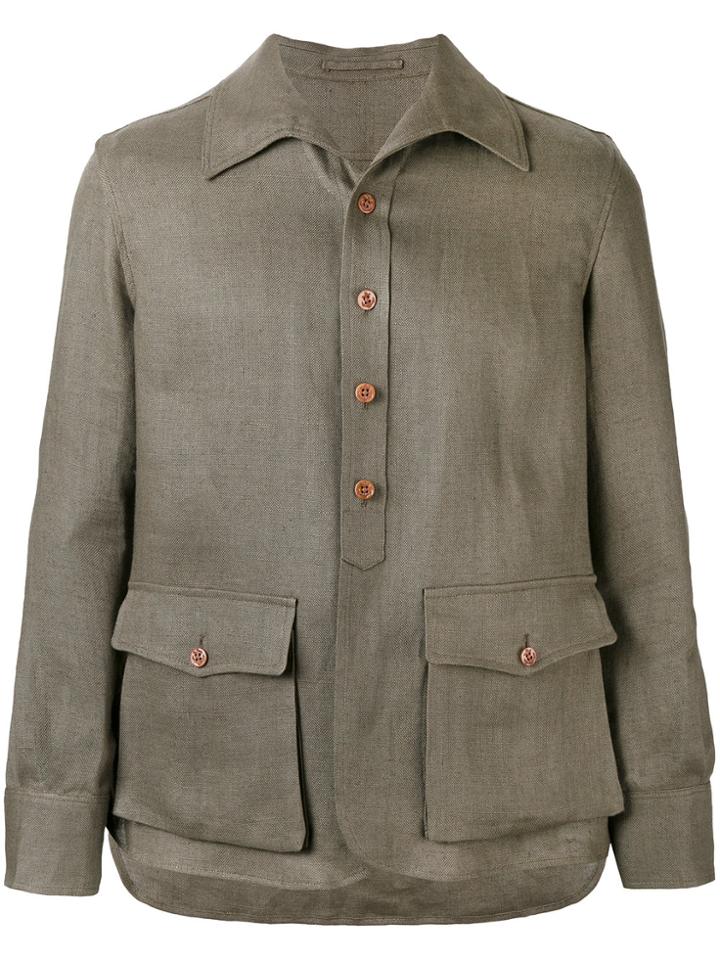 Lardini Shirt Jacket - Green