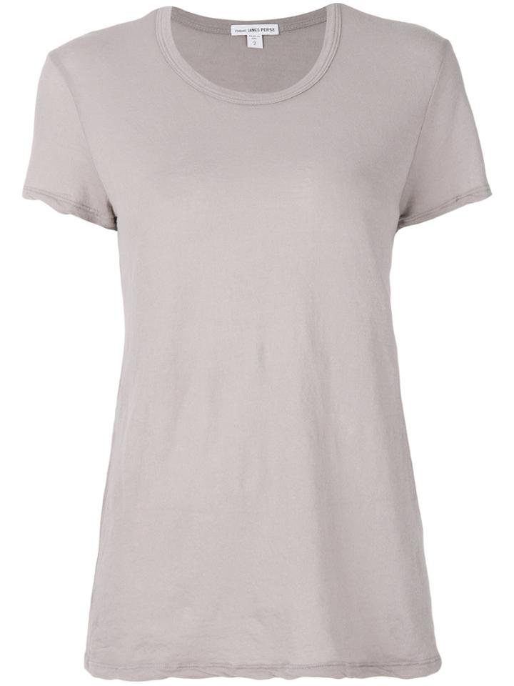 James Perse Basic T-shirt - Nude & Neutrals