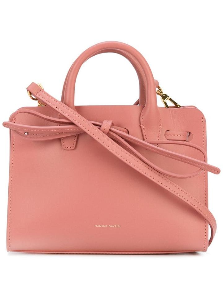 Mansur Gavriel Mini Mini Sun Bag - Pink