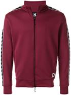 Kappa Branded Sleeve Sport Jacket - Red