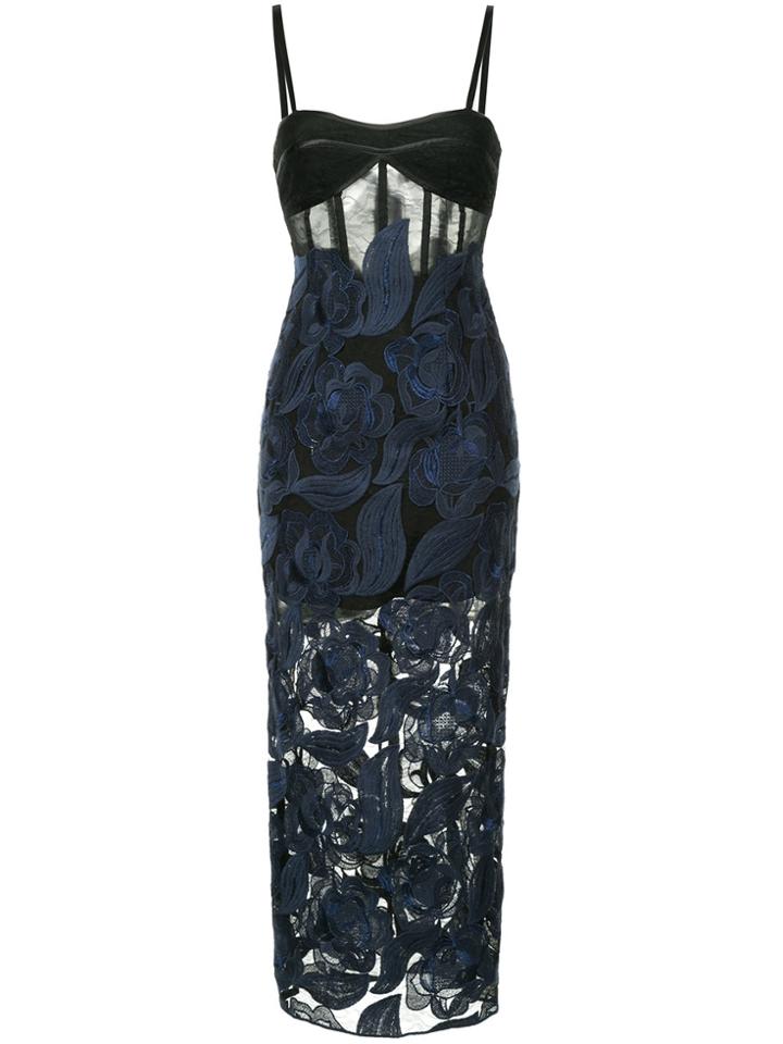 Manning Cartell Secret Gardens Midi Dress - Black