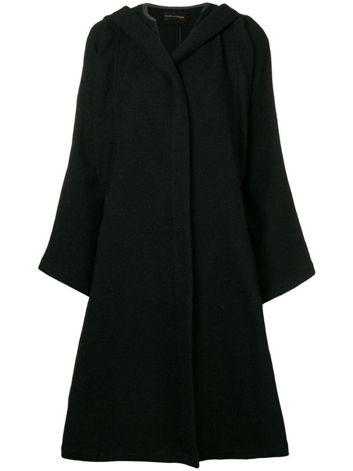 Comme Des Garçons Pre-owned 1988 Billowing Skirt Coat - Black