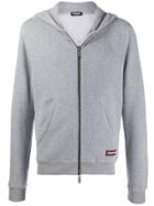 Dsquared2 Logo Patch Bomber Jacket - Grey