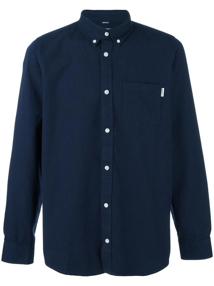 Carhartt 'dalton' Shirt, Men's, Size: Large, Blue, Cotton