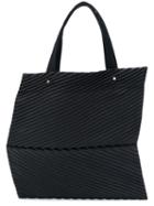 Homme Plissé Issey Miyake - Pleated Shoulder Bag - Men - Polyester - One Size, Black, Polyester