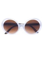 Oliver Goldsmith 'oops' Sunglasses, Women's, White, Acetate