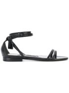 Tom Ford Multi-strap Flat Sandals - Black