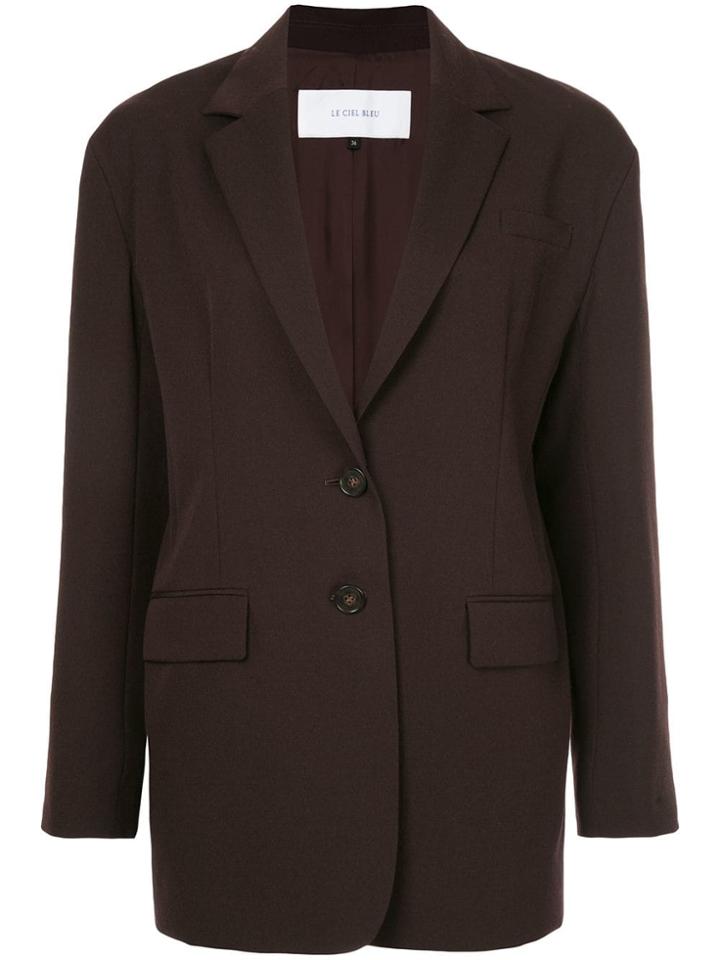 Le Ciel Bleu Single Breasted Blazer - Red