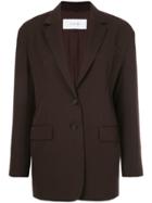 Le Ciel Bleu Single Breasted Blazer - Red