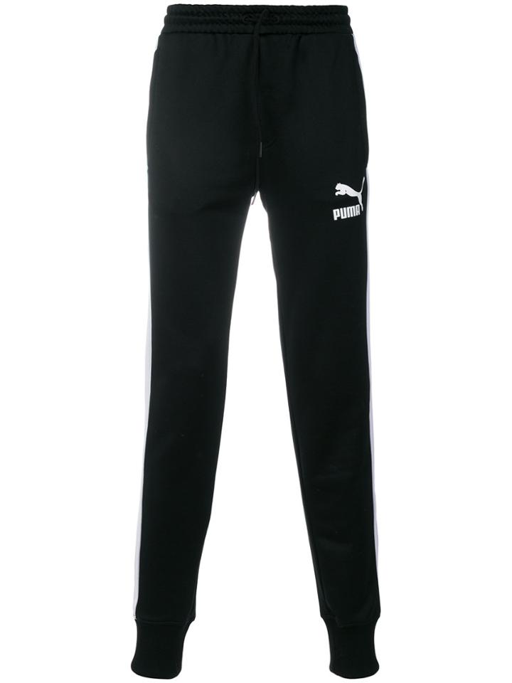 Puma Embroidered Logo Track Pants - Black