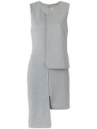 Gloria Coelho Asymmetric Dress - Grey