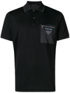 Prada Short-sleeve Polo Shirt - Black