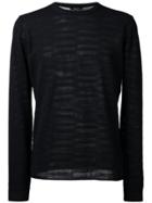 Hed Mayner Cut-out Cuff Sweatshirt - Green