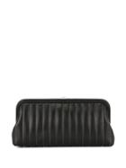 Chanel Pre-owned Mademoiselle Vertical Quilt Clutch - Black