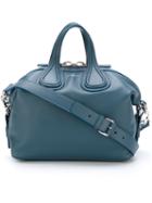 Givenchy Small Nightingale Tote, Women's, Blue, Calf Leather