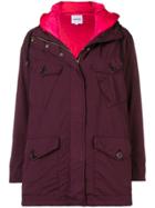 Aspesi Oversized Raincoat - Red