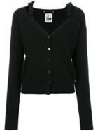 Twin-set V-neck Cardigan - Black