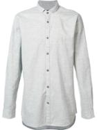 Zanerobe Plain Shirt, Men's, Size: Medium, Grey, Cotton