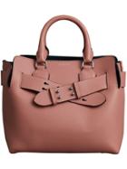 Burberry The Small Leather Belt Bag - Pink & Purple