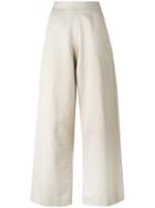 Société Anonyme - Summerlene Pants - Women - Silk/cotton - 46, Nude/neutrals, Silk/cotton