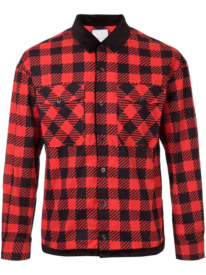 Estnation Checked Shirt - Red