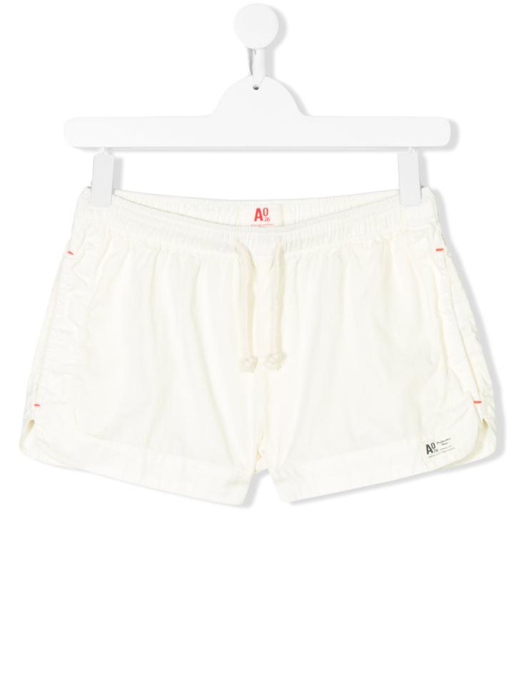 American Outfitters Kids Runner Shorts - White