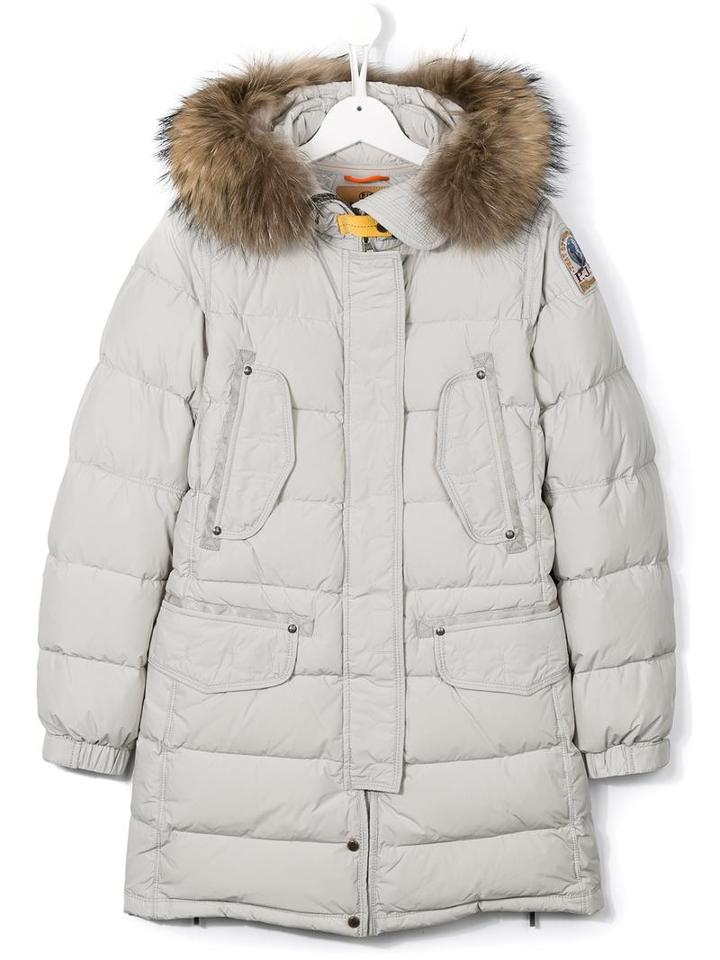 Parajumpers Kids 'harraseeket' Padded Coat, Girl's, Size: 16 Yrs, Grey