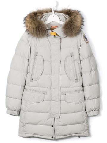 Parajumpers Kids 'harraseeket' Padded Coat, Girl's, Size: 16 Yrs, Grey