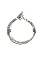 Emanuele Bicocchi Chain Bracelet, Men's, Size: Large, Metallic