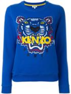 Kenzo 'tiger' Sweatshirt, Women's, Size: Small, Blue, Cotton