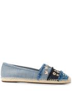 Michael Kors Collection Butterfly Stud Espadrille - Blue