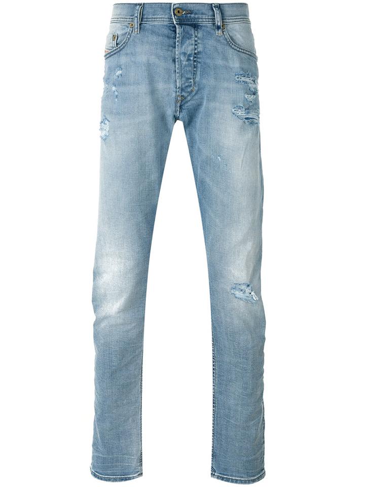 Diesel 'tepphar' Jeans, Men's, Size: 29/32, Blue, Cotton/spandex/elastane