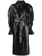 Olivier Theyskens Belted Trench Coat - Black