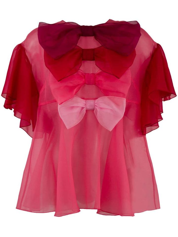 Dolce & Gabbana Multiple Bow Blouse - Pink