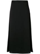 Toteme High-waisted Long Skirt - Black