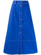 Sjyp High-waisted Skirt - Blue