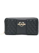 Love Moschino Quilted Black Wallet
