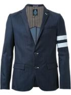 Guild Prime Two Stripe Sleeve Detail Single Breasted Blazer