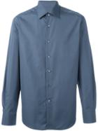 Lanvin Classic Shirt, Men's, Size: 43, Blue, Cotton