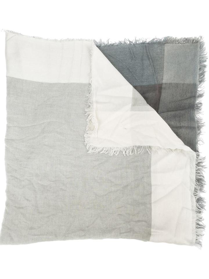 Faliero Sarti 'faliero Sarti Pour L'eclaireur' Scarf, Adult Unisex, Grey, Silk/polyester/modal/cashmere