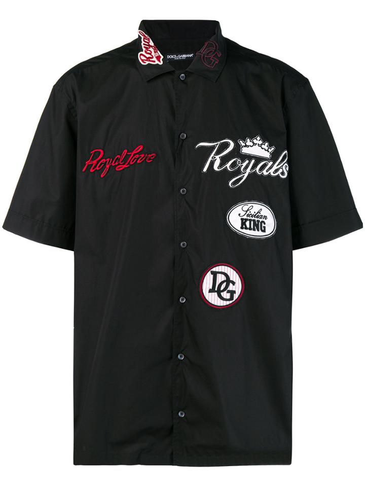 Dolce & Gabbana Royal Love Shirt - Black