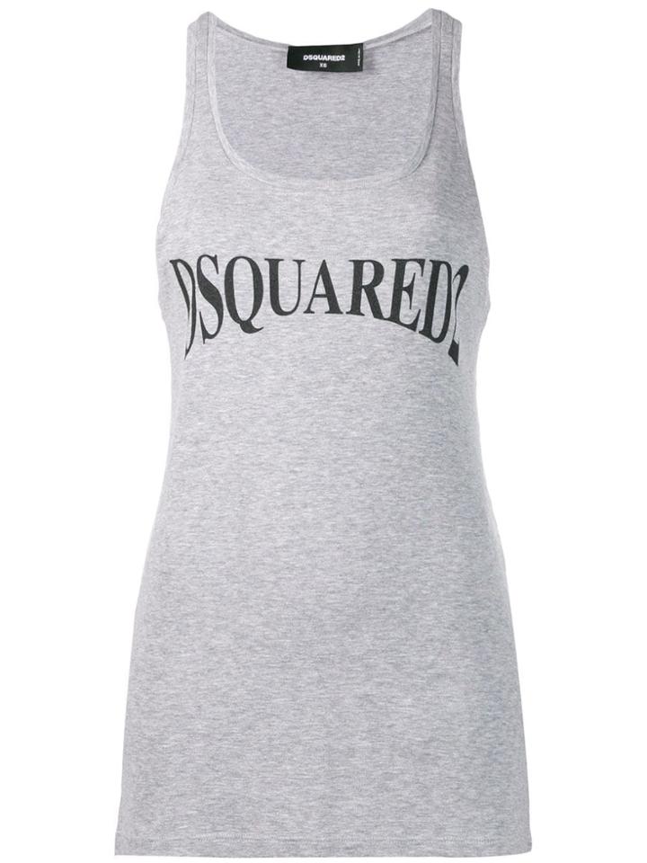 Dsquared2 Logo Vest Top - Grey