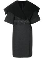 Gareth Pugh Belted Coat - Grey