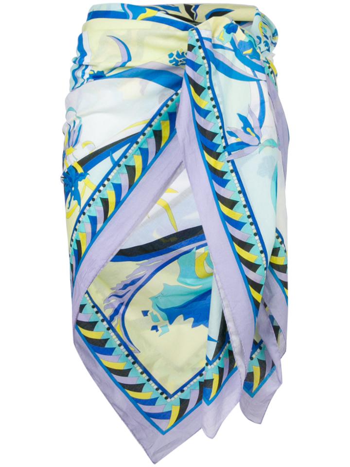 Emilio Pucci Printed Pareo - Multicolour