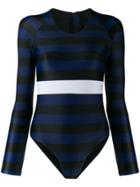 Perfect Moment Stripe Spring Suit - Blue