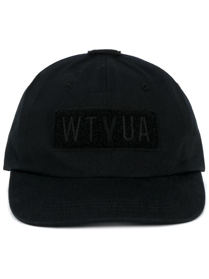 Wtaps 'wtvua' Cap, Men's, Black, Cotton