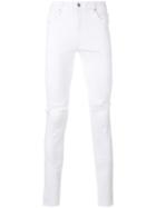 Rta - Distressed Skinny Jeans - Men - Cotton/polyester - 32, White, Cotton/polyester