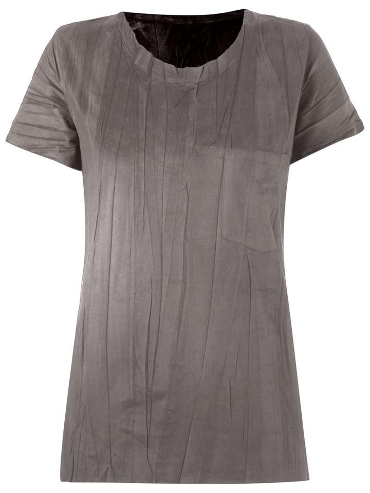 Uma Raquel Davidowicz 'alvo' Top, Women's, Size: G, Grey, Polyester