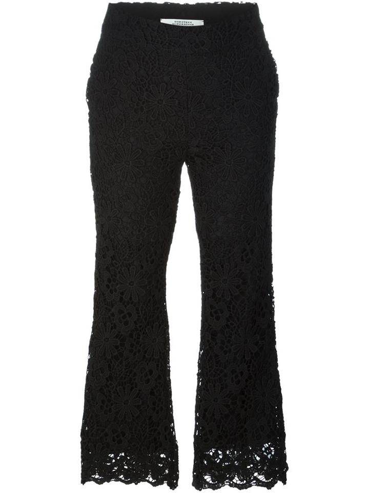 Dorothee Schumacher Floral Macrame Trousers