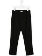 Simonetta Teen Straight-leg Trousers - Black